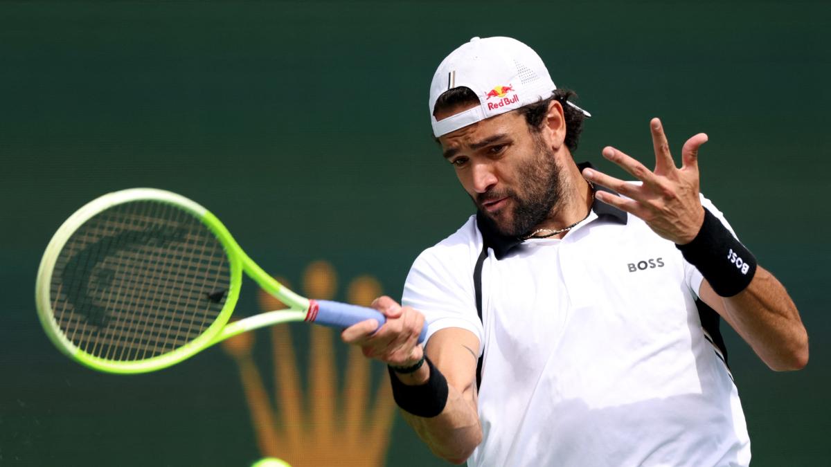 Berrettini avanti a Miami: chi trova ora e perché il tabellone è in discesa