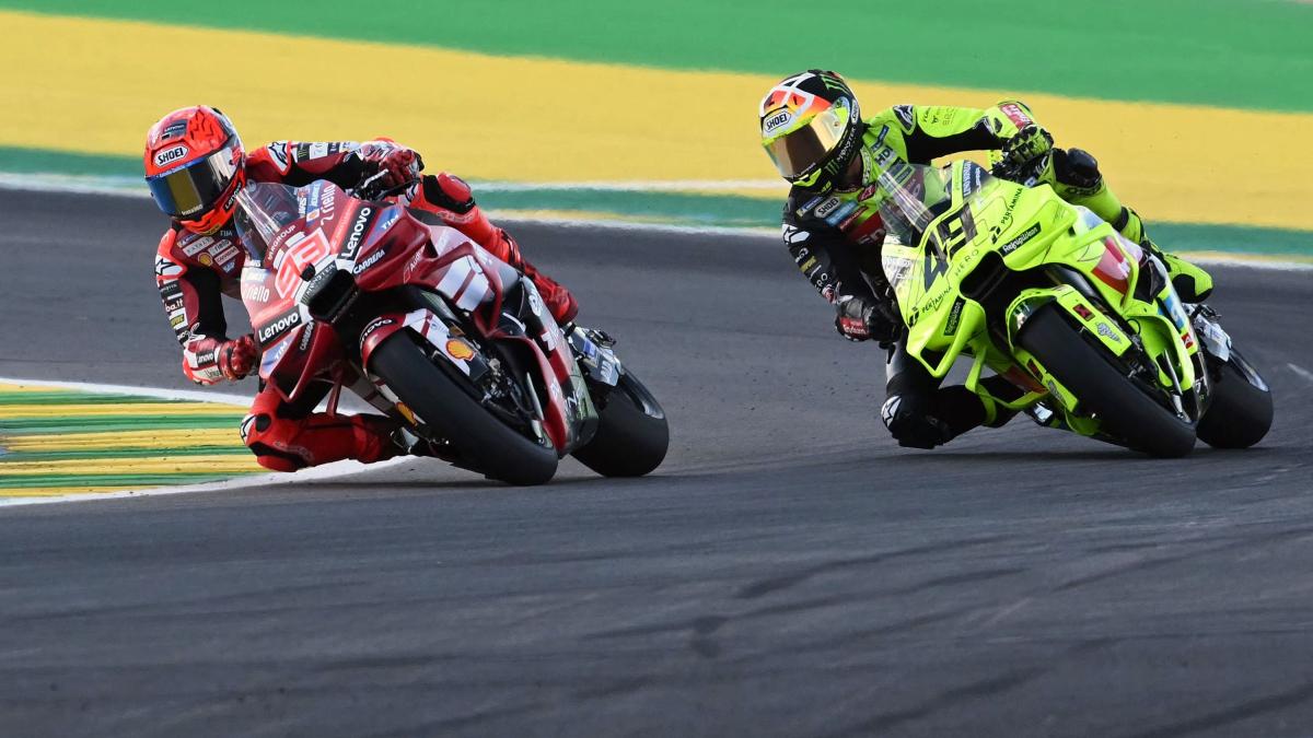 Brasile MotoGP, Marquez vince la Sprint su Di Giannantonio