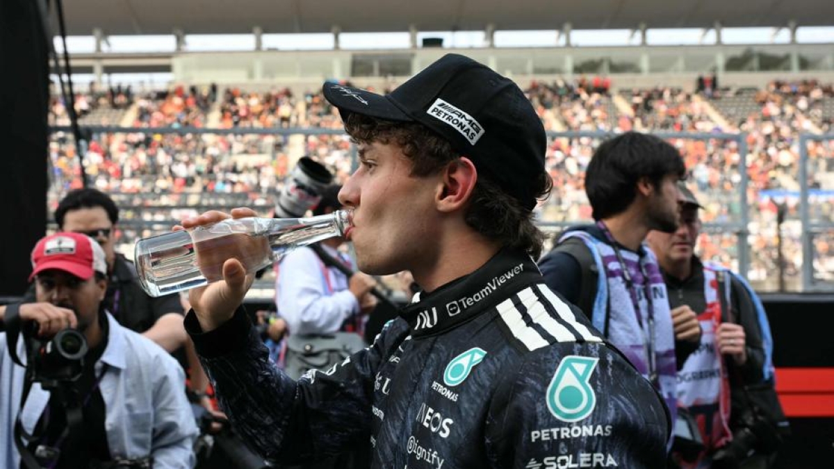 Kimi Antonelli dopo la pole nel Gp del Giappone: «Quasi me lo aspettavo, non ho perso il focus. Scriverò a Sinner per la finale di Miami»
