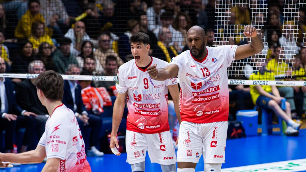 Superlega, Modena Piacenza 1-3, la Gas Sales in semifinale
