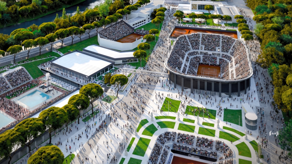 Foro Italico, è l’ora del restyling: nasce la Super Tennis Arena