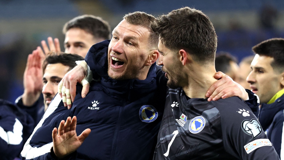 Dzeko verso Bosnia-Italia e l'esultanza: «Vogliamo il Mondiale, gli azzurri hanno paura, li faremo soffrire»