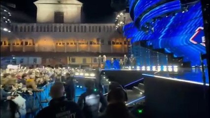 Battiti Live Spring, oltre 5mila allo show: “Ferrara come a Sanremo”. Delirio per Michelle Hunziker e Alvin