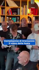 I 46 anni di Cesare Cremonini: il video della festa con gli amici e gli auguri vip, da Valentino Rossi a Roberto Baggio