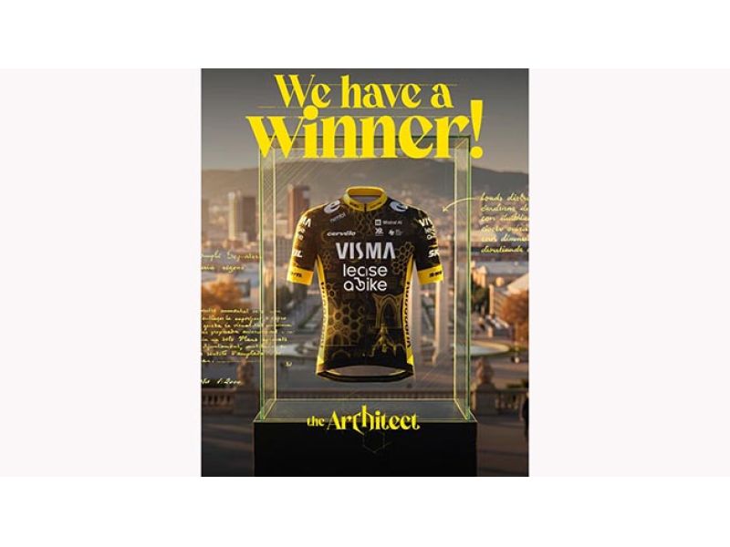 VISMA LEASE A BIKE. I TIFOSI HANNO SCELTO LA MAGLIA NERA PER IL TOUR MA...