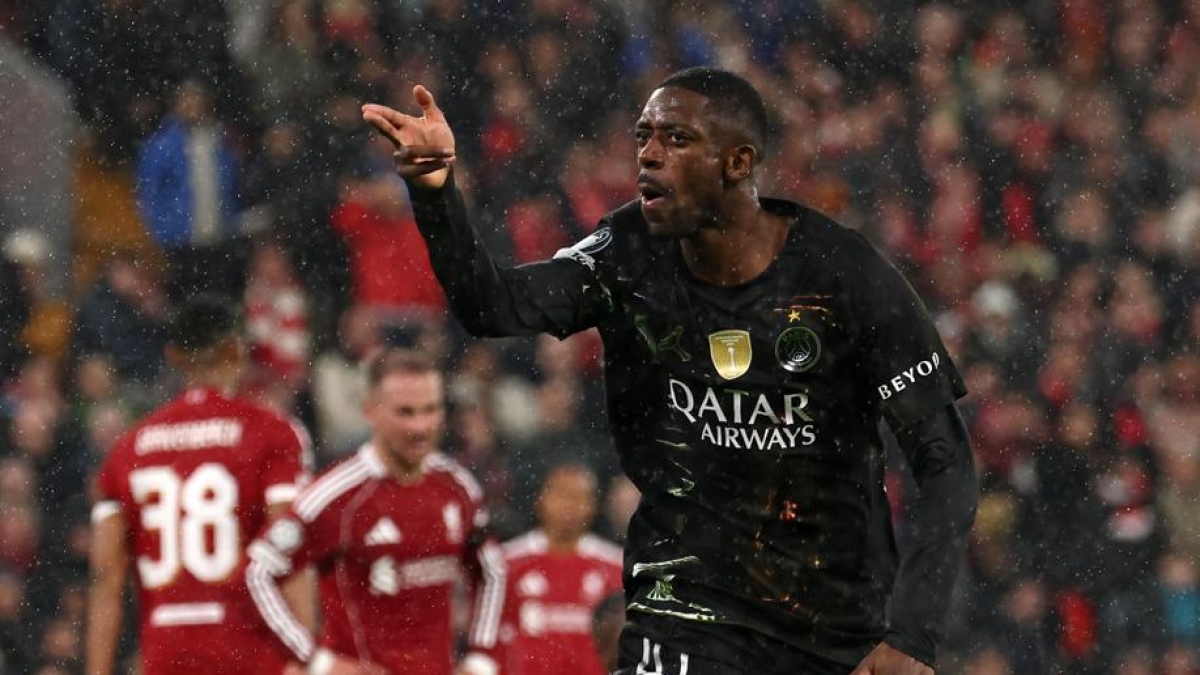 Liverpool-Psg di Champions League 0-2, doppietta Dembele: i francesi vincono anche al ritorno e volano in semifinale