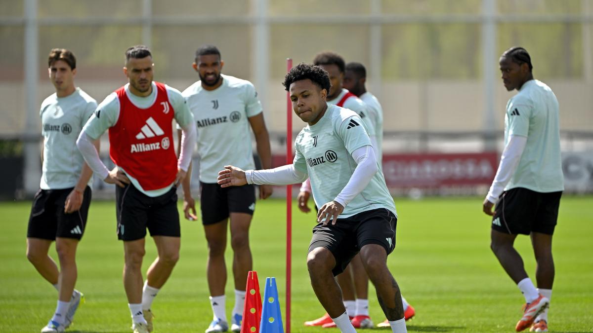 Juve, Yildiz, Kelly e Thuram si allenano a parte: le loro condizioni