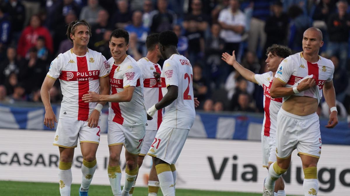 PIsa-Genoa 1-2: gol di Canestrelli, Ekhator, Colombo
