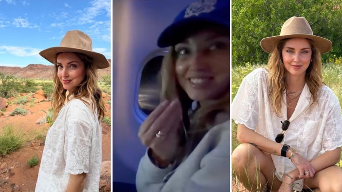 Chiara Ferragni, paura in aereo per i fulmini: ecco cosa è successo