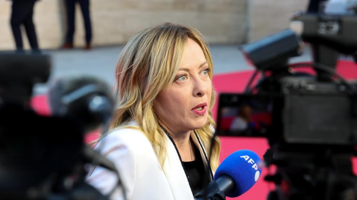 Meloni: «Non escludo lo scostamento di bilancio. Ma i conti dell'Italia sono in ordine»