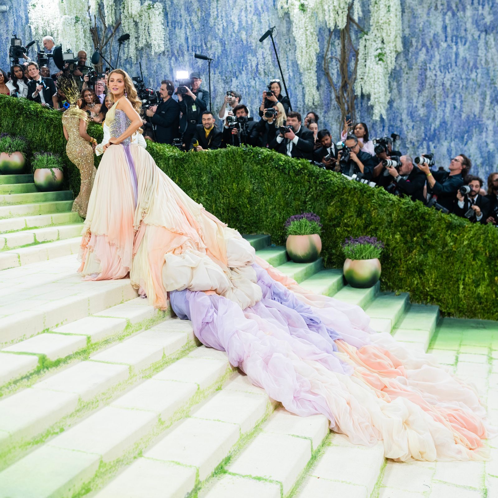 NEW YORK NEW YORK MAY 04 Blake Lively attends the 2026 Met Gala Celebrating Costume Art at Metropolitan Museum of Art...