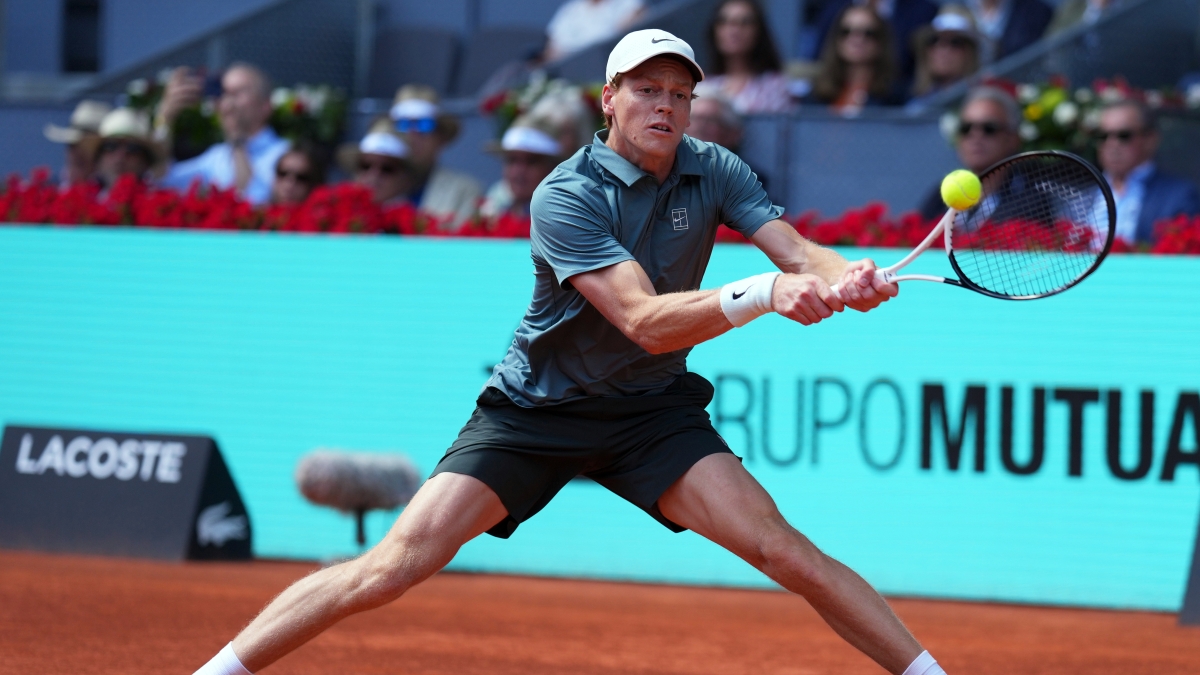 Sinner-Fils in diretta al Masters 1000 di Madrid: 5-1, quinto gioco consecutivo per Jannik