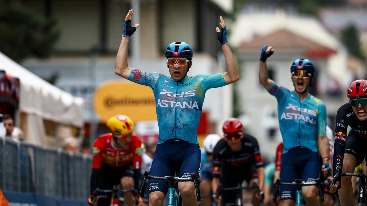 Giro d’Italia, l’esultanza per Silva costa cara a Scaroni: cartellino giallo dalla giuria