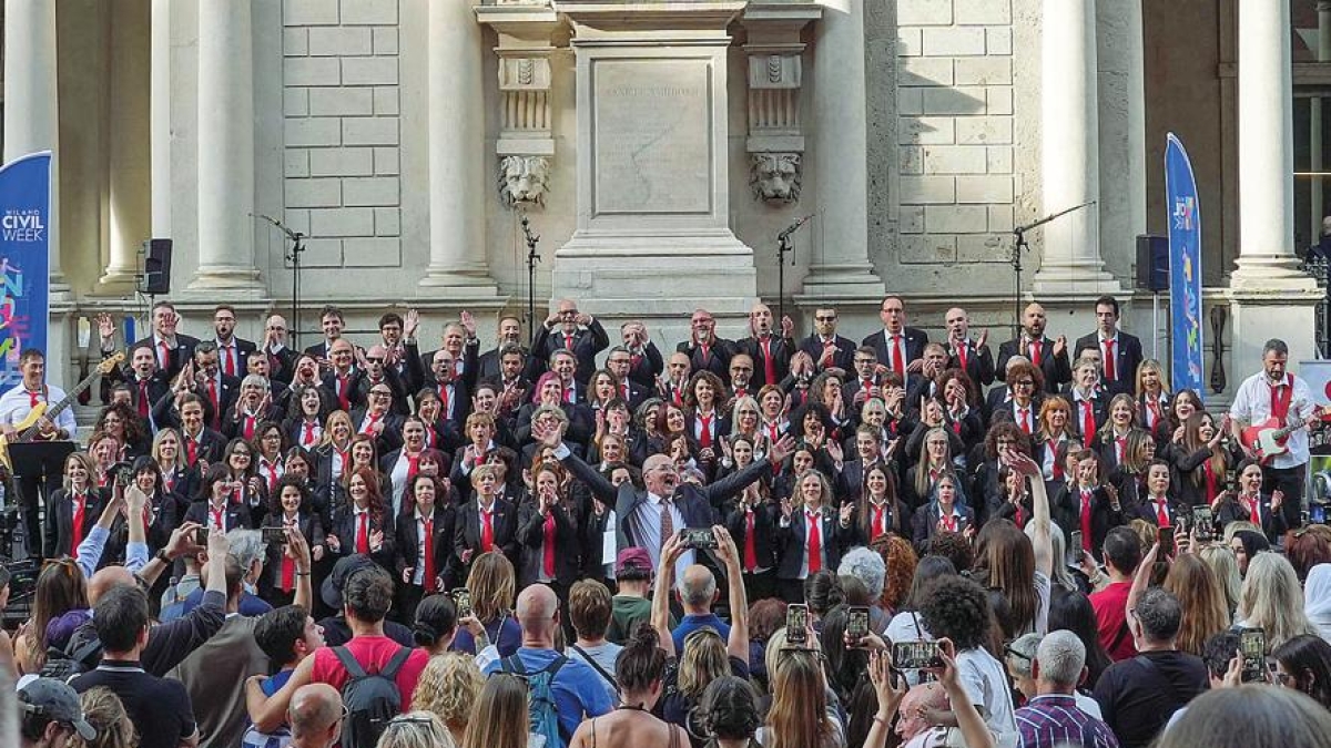«Come together», a Milano Civil Week la città canta i Beatles perché non si vince (né si perde) da soli