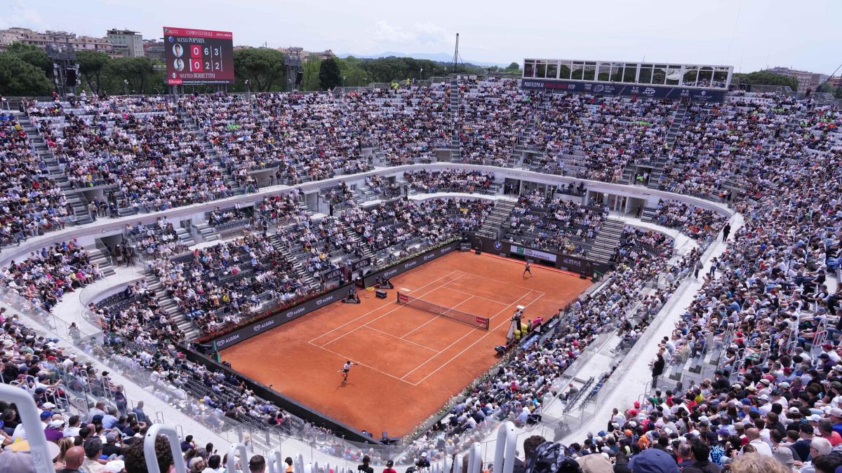 Tennis: liti tra tennisti e disturbatori, al Foro Italico scoppia il caso ultras