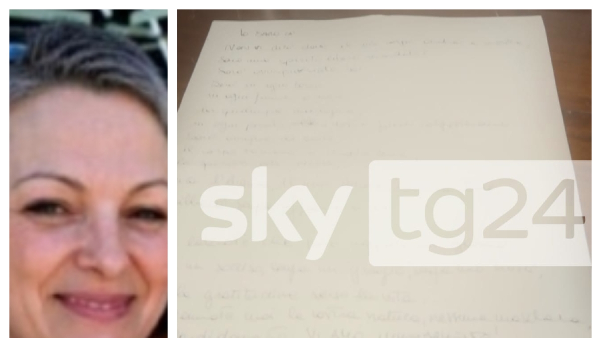 Sonia Bottacchiari scomparsa con i figli, inviato di Sky trova alcune lettere della donna a casa del padre: «Dal testo emerge una situazione di sofferenza e inquietudine»