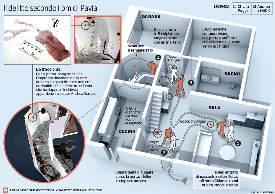 grafico garlasco