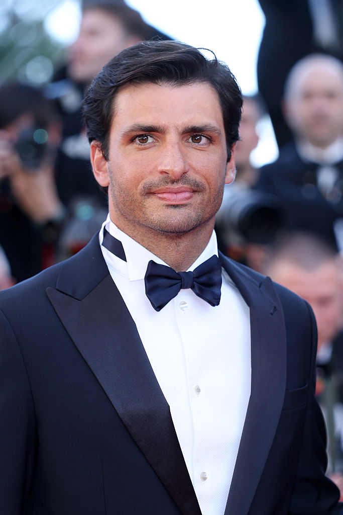 PER MERCOLEDI MATTINA Festival di Cannes, Carlos Sainz e la fidanzata Rebecca Donaldson conquistano il red carpet