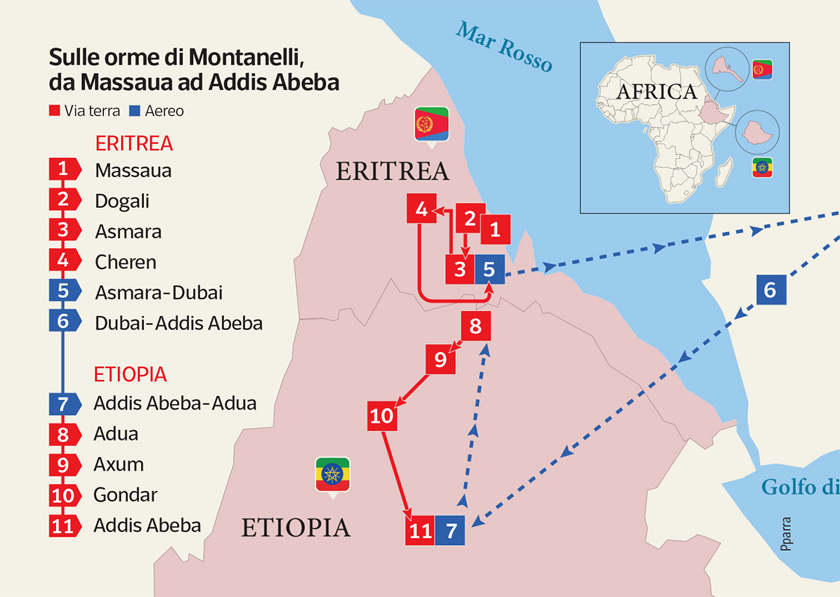 Eritrea ed Etiopia un secolo dopo: le tre guerre, i coloni: la “nostra” Africa