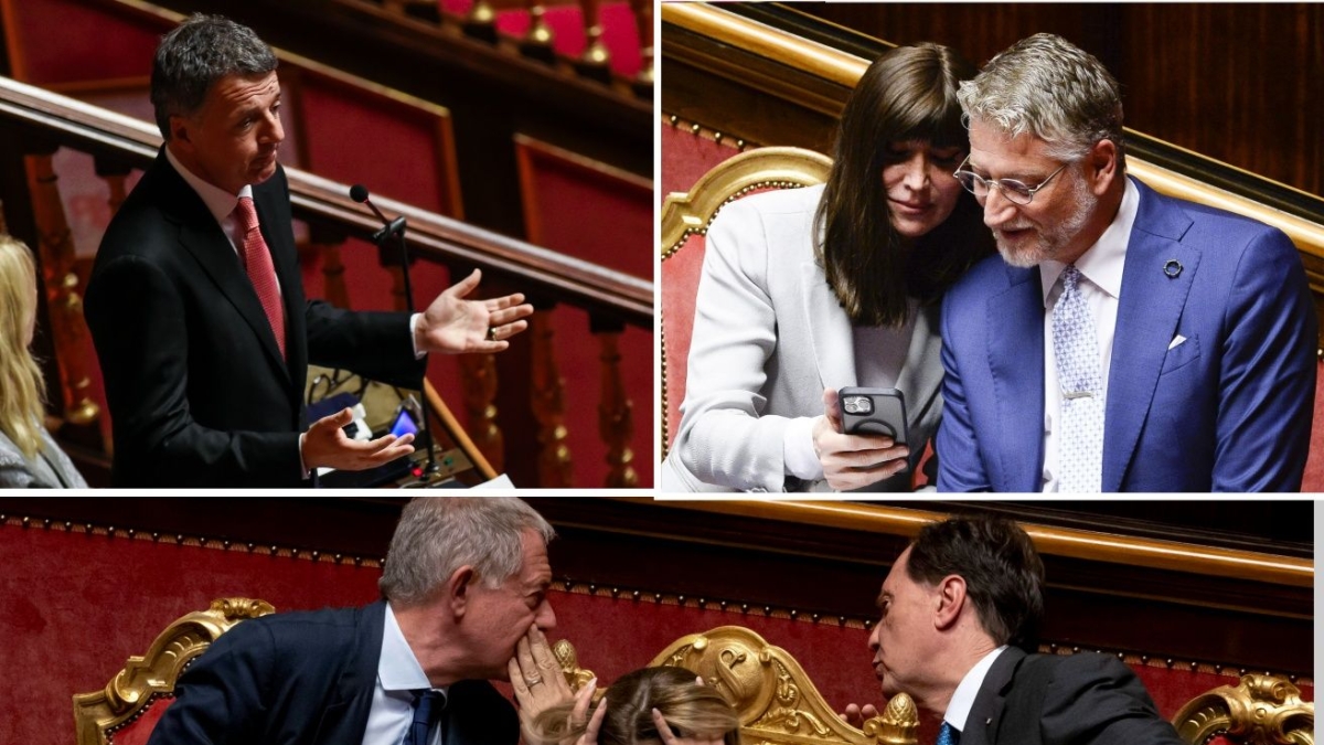 Meloni in Senato, lo scontro con Renzi tra la spesa della premier e la famiglia Addams