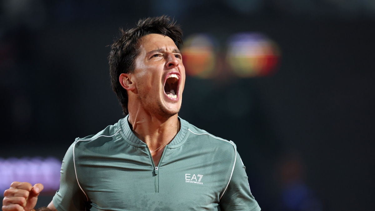 Darderi-Jodar agli Internazionali d'Italia in diretta: 7-6, 5-7, 5-0 | Luciano perde il secondo set dopo aver avuto due match point