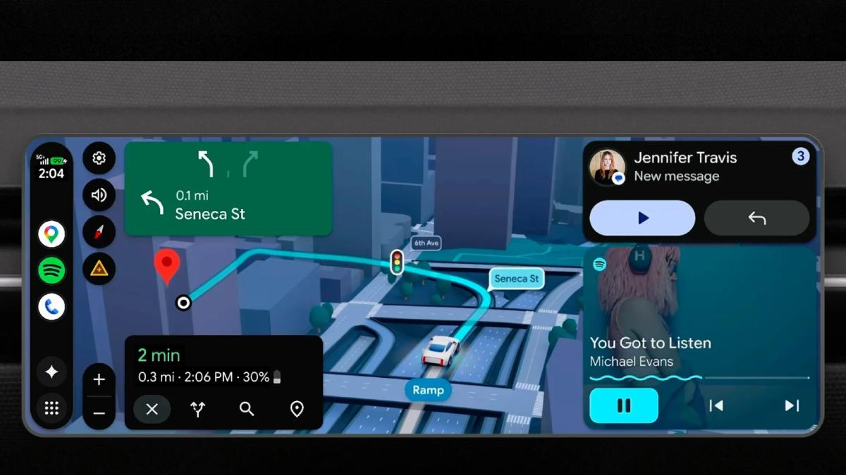 Google cambia Android Auto: novità per Maps, Gemini, musica e chat