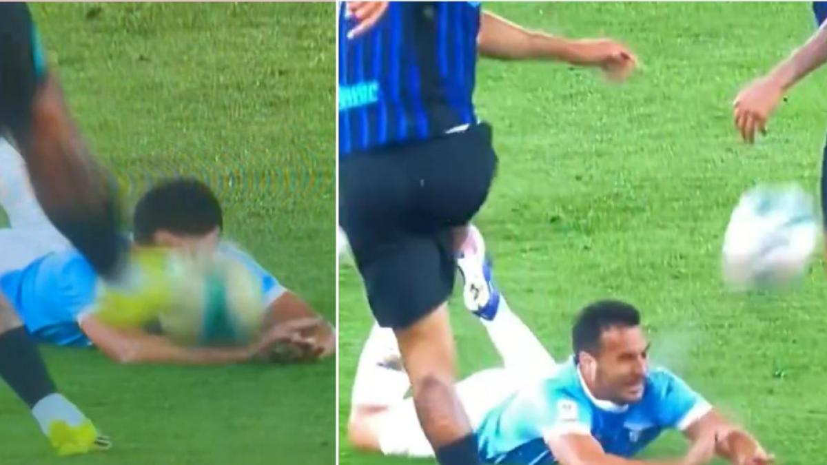 Pedro, la pallonata di Luis Henrique virale: le reazioni social a Lazio-Inter