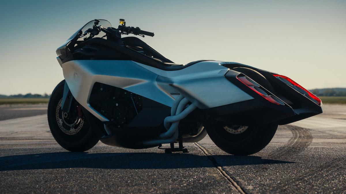 Moto Bmw: Vision K18, concept a Villa d'Este 2026