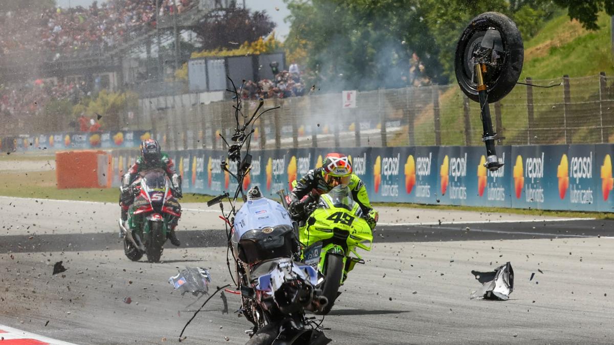 MotoGP Catalogna: vince Di Giannantonio, poi Aldeguer e Bagnaia dopo due incidenti