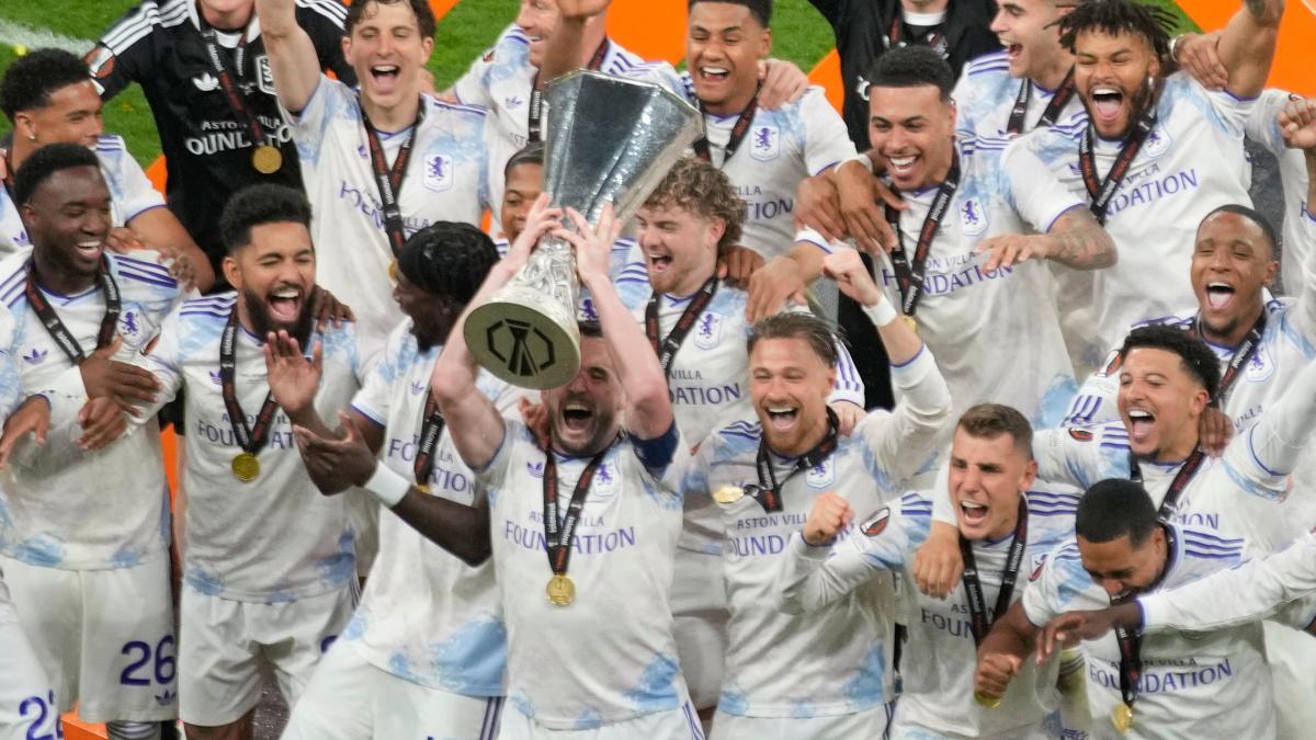 Finale Europa League: Friburgo-Aston Villa 0-3, gol di Tielemans, Buendia e Rogers