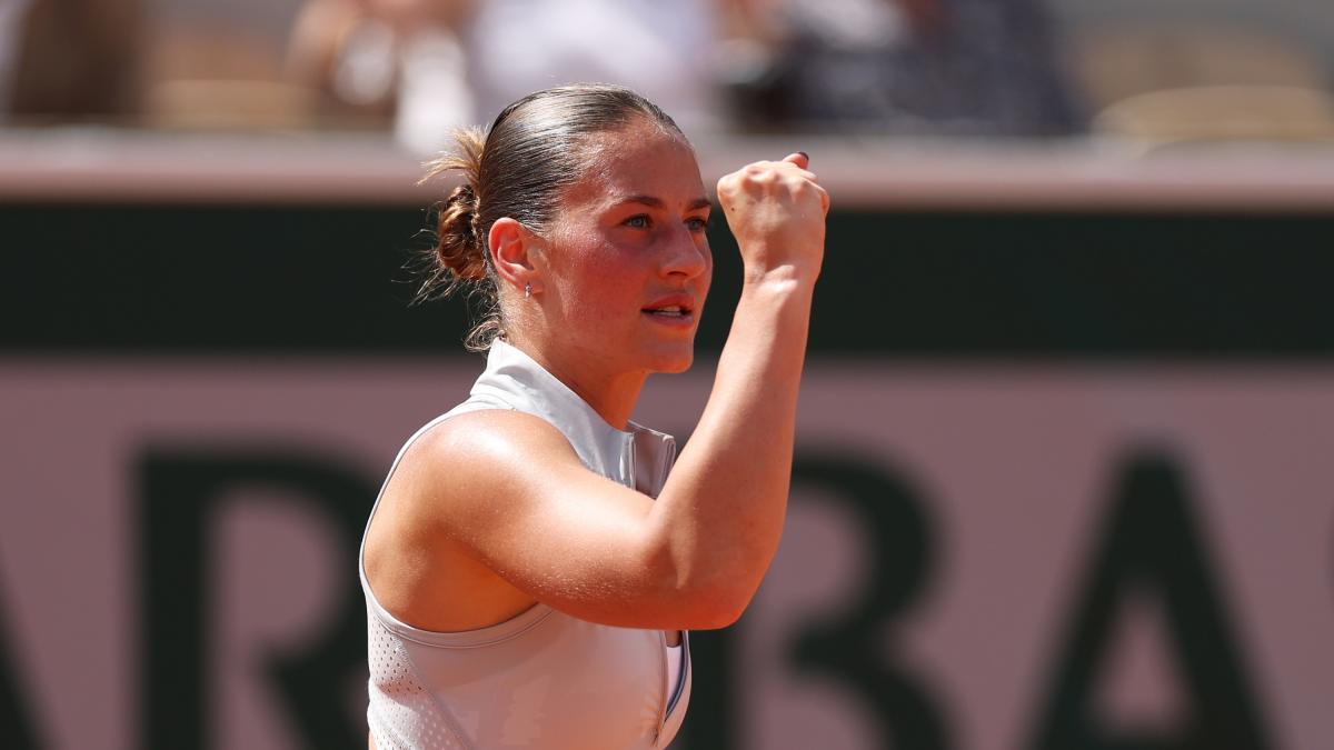 Marta Kostyuk in lacrime al Roland Garros dopo i bombardamenti su Kiev