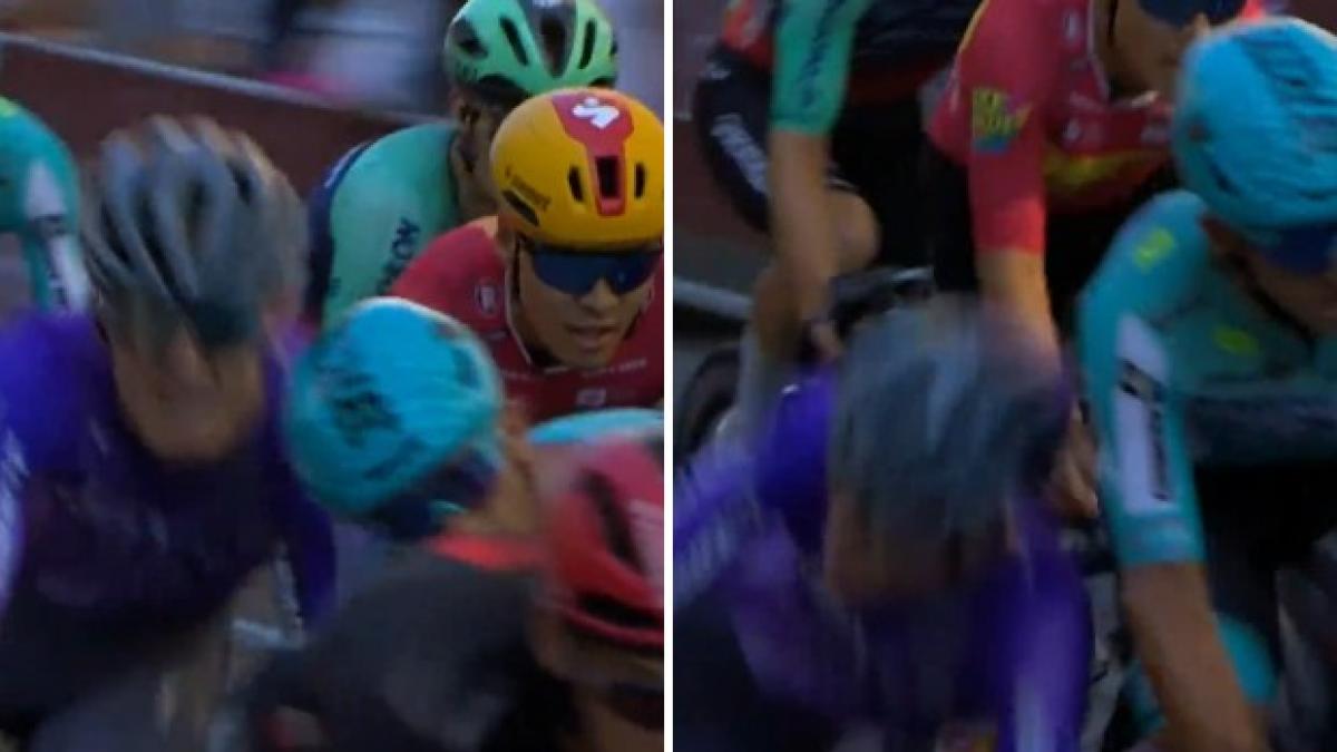 Zanoncello dopo la testata e la squalifica al Giro d'Italia: "Non volevo colpire nessuno"
