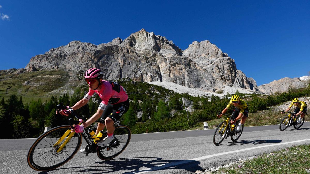 Giro d'Italia, la classifica generale dopo la 19ª tappa