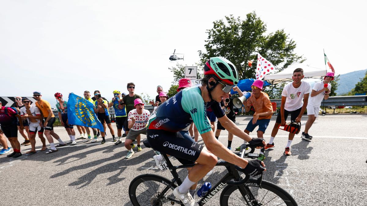 Ciclismo, Gall, primo degli umani: "Io secondo, dietro Vingegaard non è una vergogna"