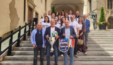 L'abbraccio di Palazzo Moroni alle "regine" della Banca Annia Volley