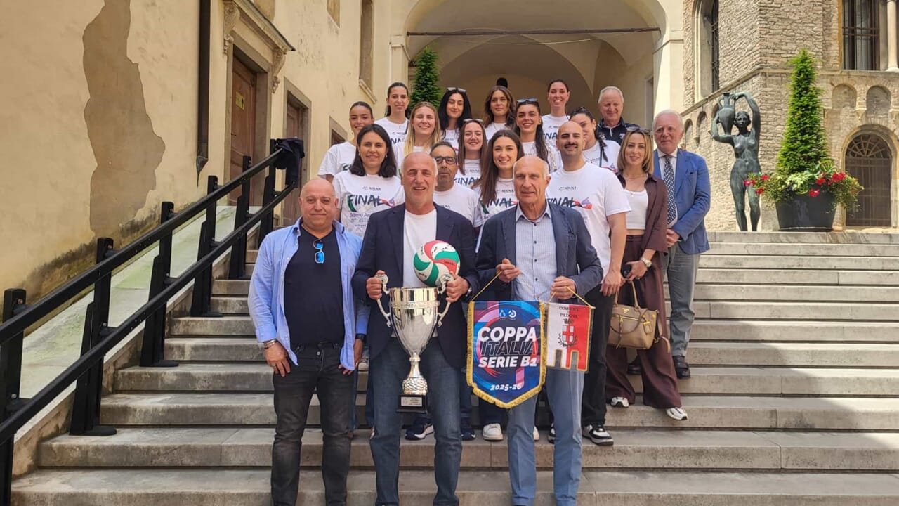 L'abbraccio di Palazzo Moroni alle "regine" della Banca Annia Volley