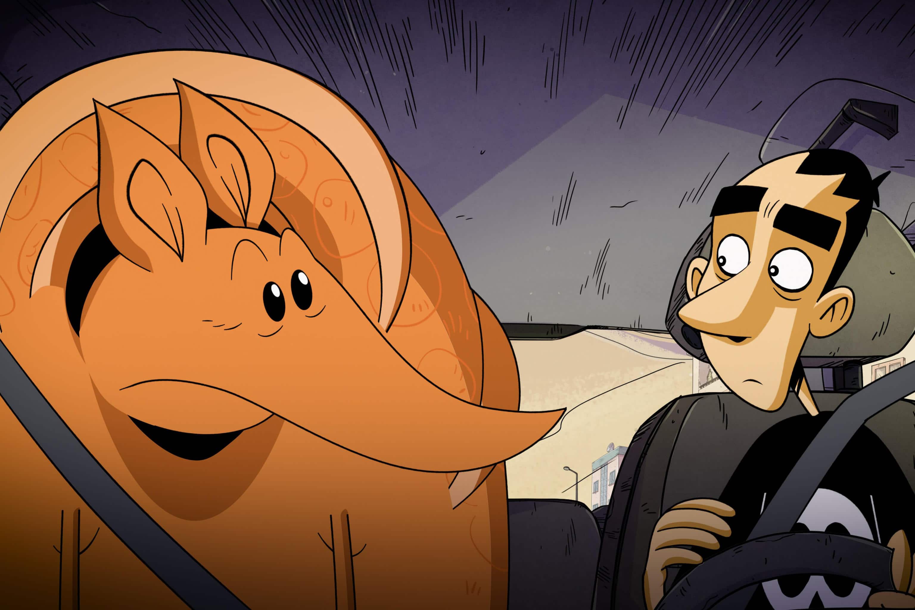 "Due spicci", di Zerocalcare Presenta la sua serie animata "Due spicci" per Netflix, 16 maggio 2026. ANSA/UFFICIO STAMPA NETFLIX +++FOTO DIFFUSA DALL'UFFICIO STAMPA - USARE SOLO PER ILLUSTRARE OGGI LA NOTIZIA INDICATA NEL TITOLO - NON ARCHIVIARE - NON VENDERE - NON USARE PER FINI NON GIORNALISTICI - NPK+++