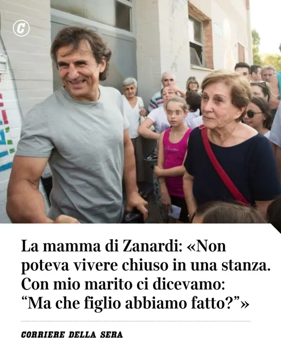 La mamma di Zanardi: “Non poteva vivere chiuso in una stanza” - YouTube