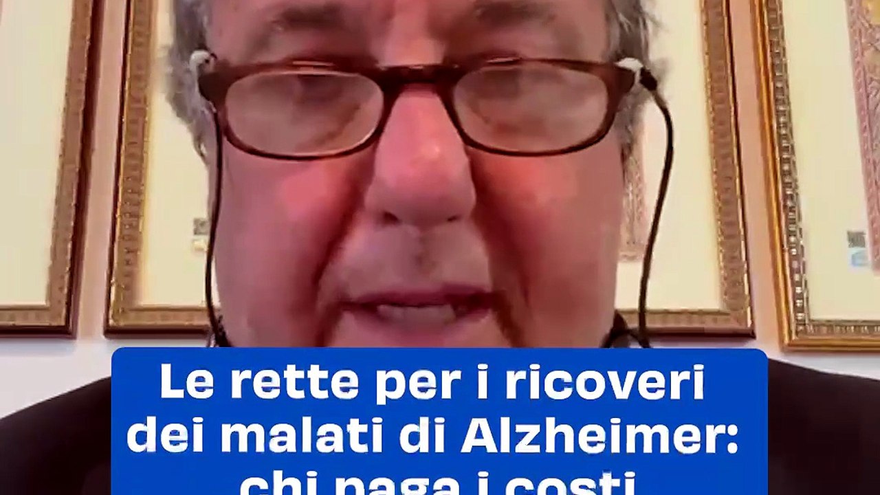 Alzheimer, quanto costa il ricovero in una Rsa. “Assurdo lasciare alle famiglie il 50% delle spese”