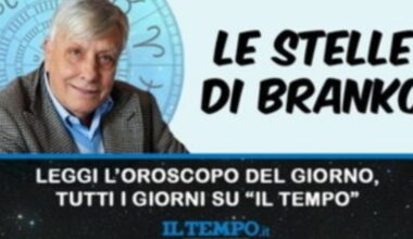 Oroscopo, le Stelle di Branko di mercoledì 17 giugno: tutti i segni – Il Tempo