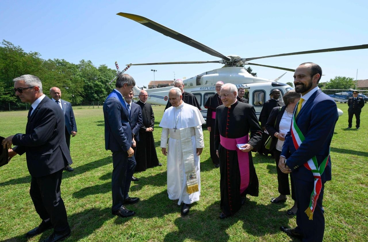 Il Papa inizia la visita pastorale a Pavia e Sant’Angelo Lodigiano