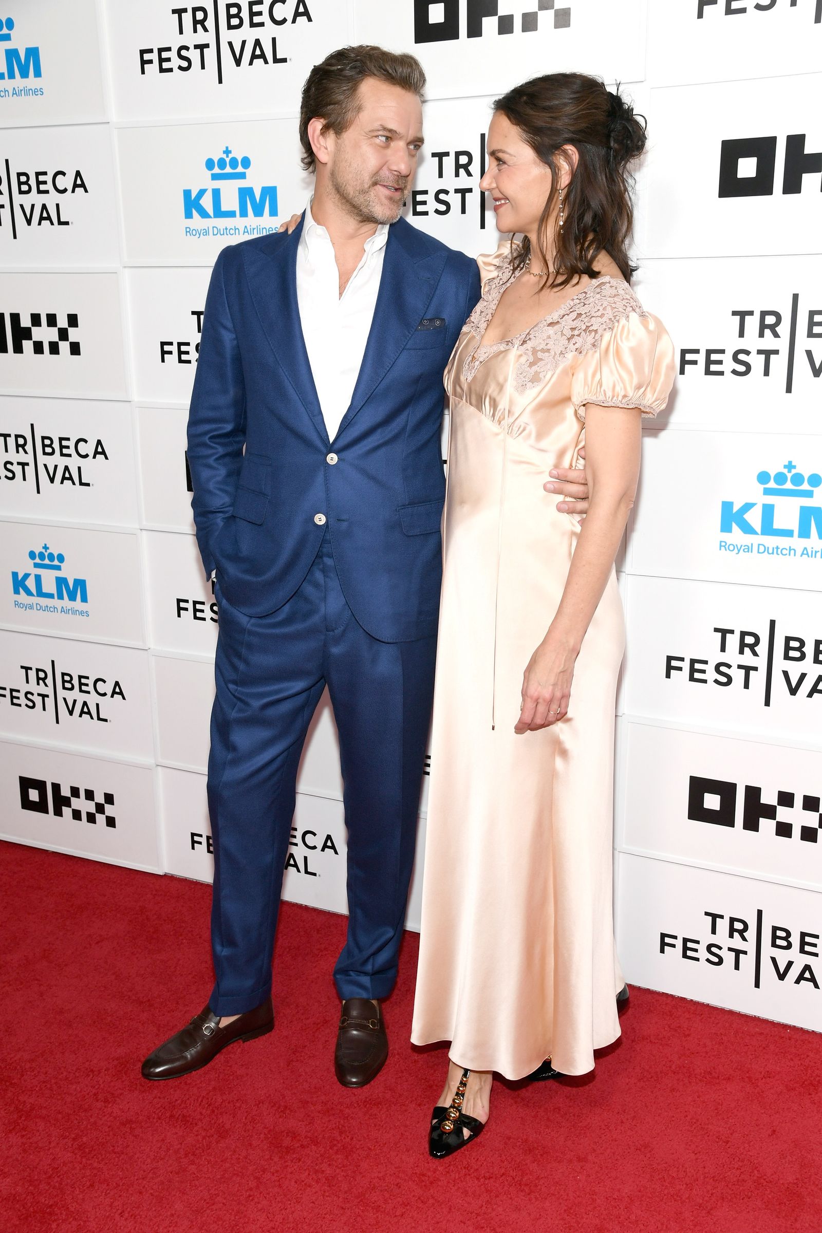 Joshua Jackson e Katie Holmes al Tribeca Film Festival 6 giugno 2026