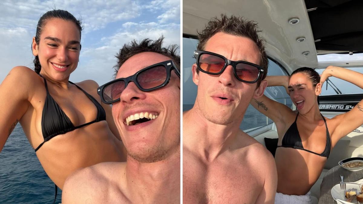 Dua Lipa e Callum Turner, la luna di miele italiana continua a Napoli