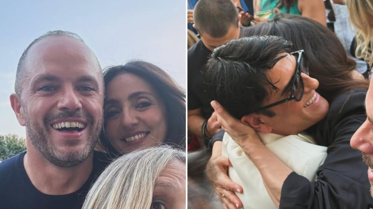Ambra Angiolini e Pico Cibelli insieme all'evento di Sal Da Vinci