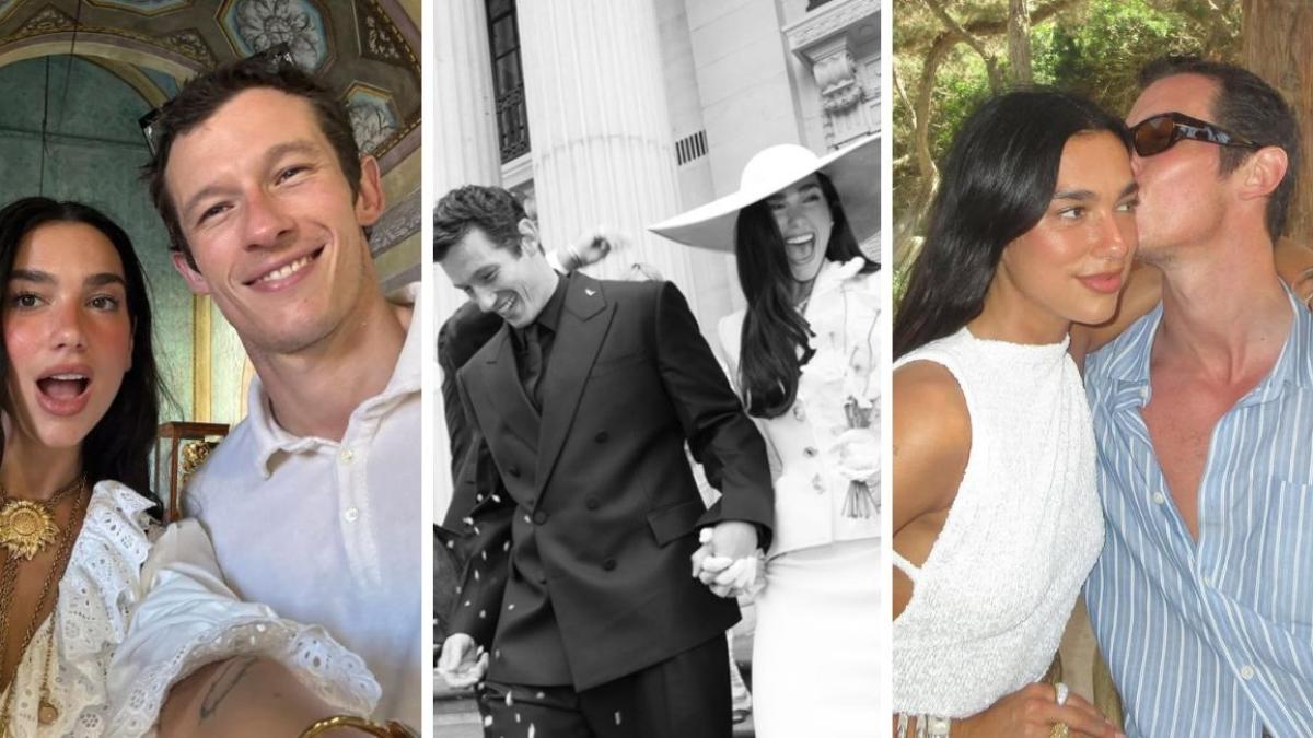 Dua Lipa e Callum Turner sono arrivati a Palermo per il matrimonio