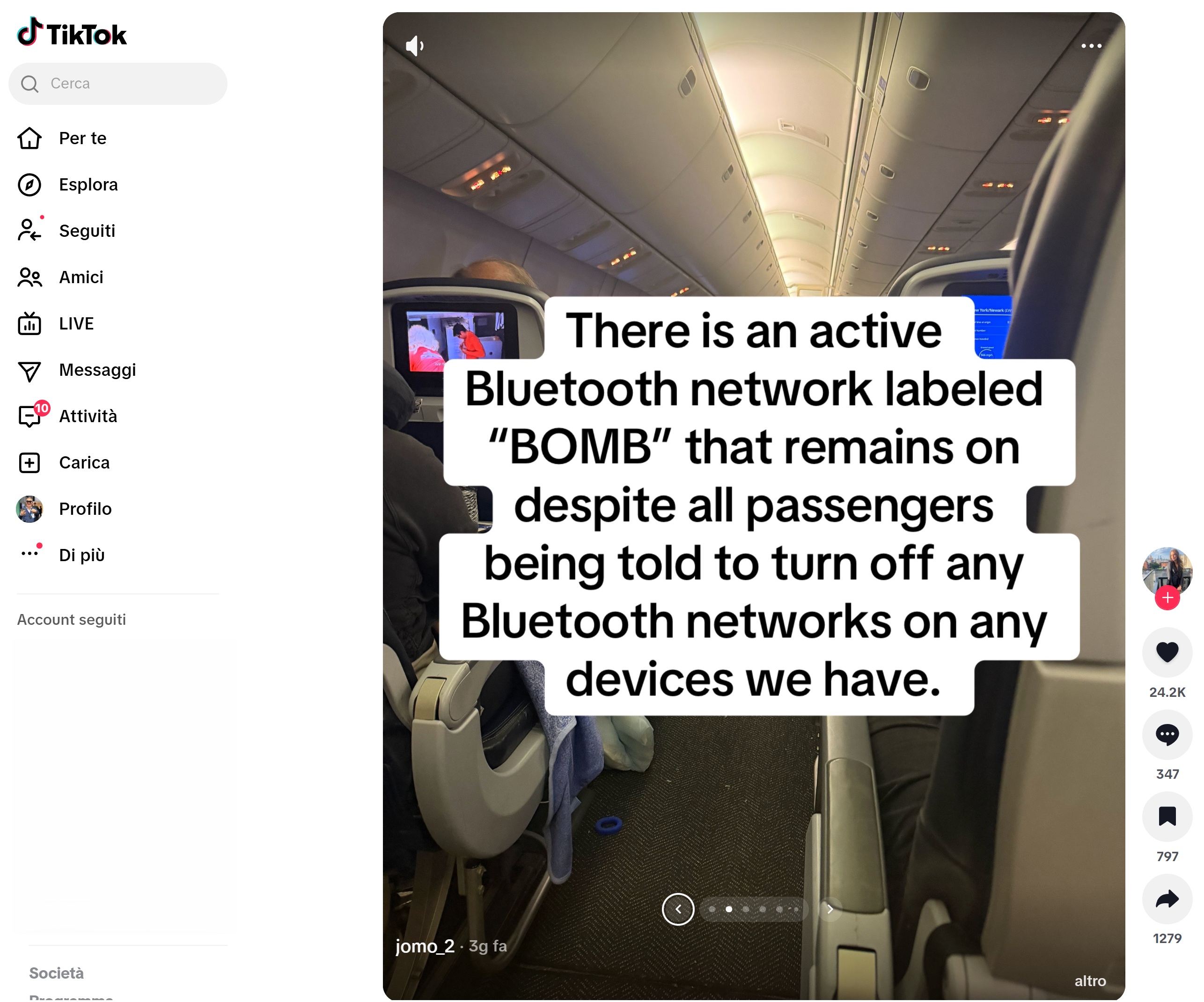 La «bomba» era nel nome del Bluetooth: un volo United per Palma di Maiorca torna indietro in pieno Atlantico