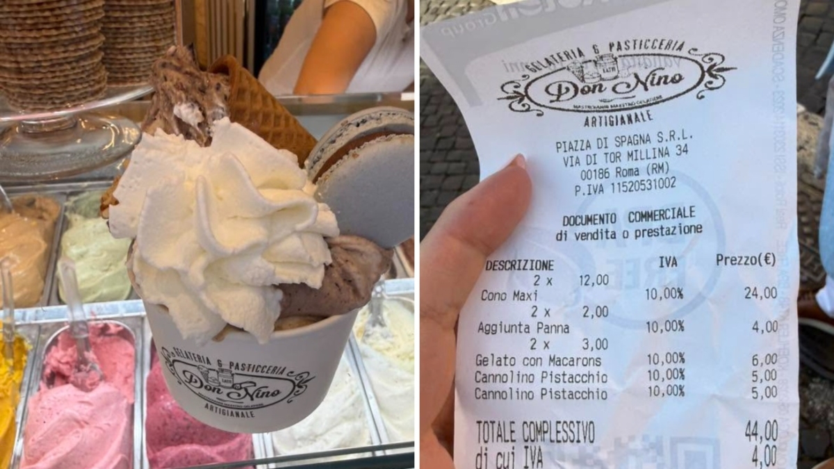 Roma, 44 euro per due gelati a piazza di Spagna: la denuncia di una turista americana