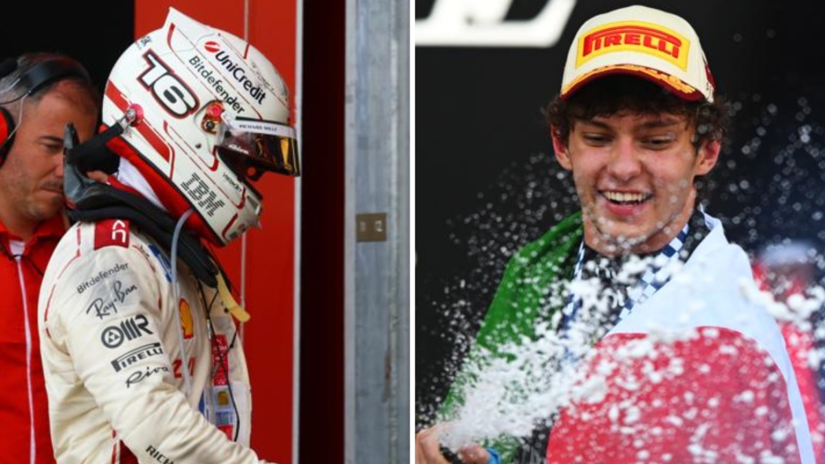 Antonelli è una sofferenza doppia per Leclerc. Un bimbo comparso in un baleno che gli scippa ciò che gli appartiene