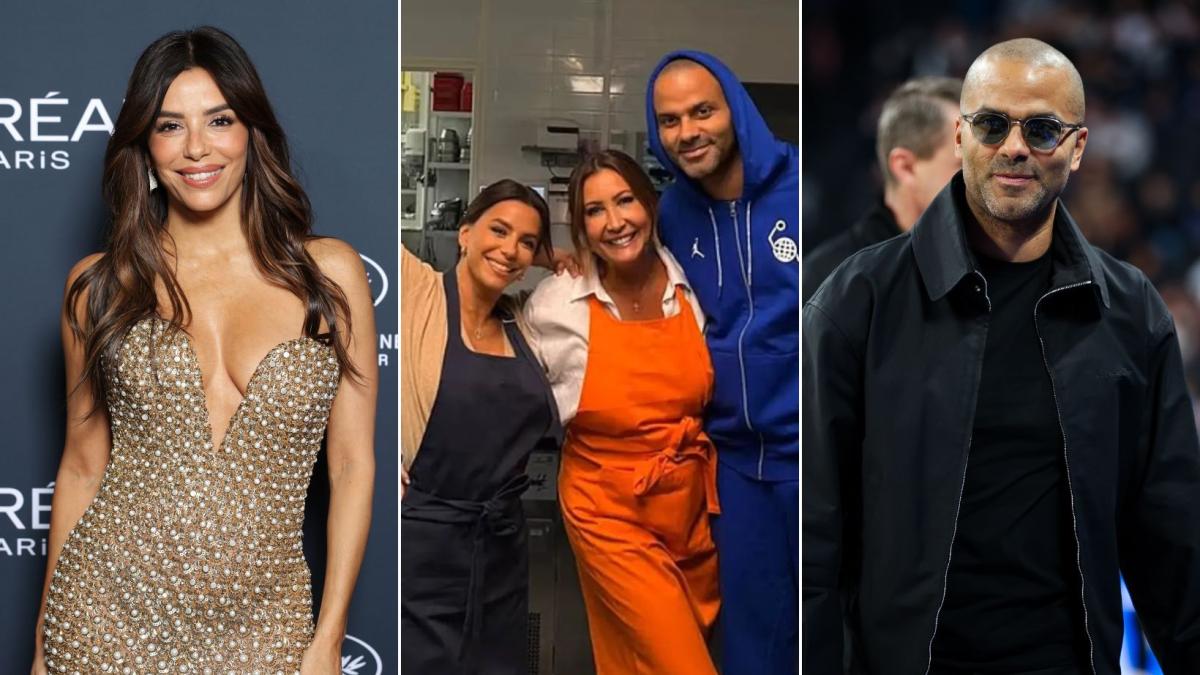 Eva Longoria ritrova l'ex Tony Parker 15 anni dopo il divorzio
