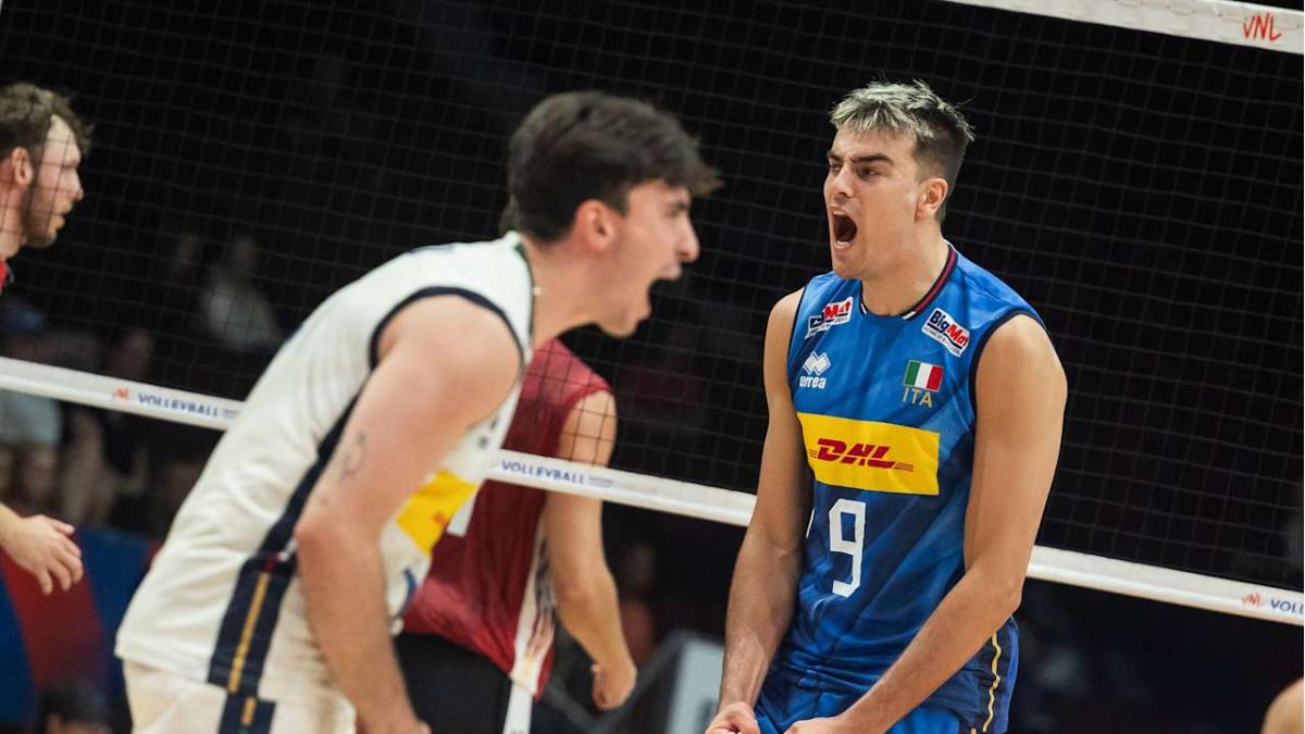 Volley Nations League, Italia-Germania 3-1: prima vittoria azzurra